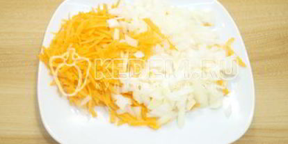 Шаг 2: гречки с печенью