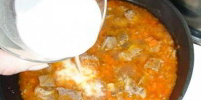 Шаг 5: гречки с подливкой