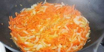 Шаг 3: гречки с шампиньонами