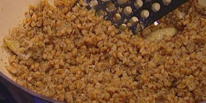 Шаг 5: гречки с тофу