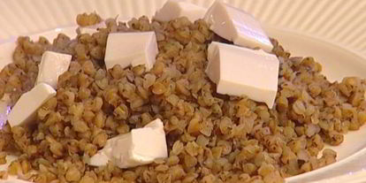 Шаг 7: гречки с тофу