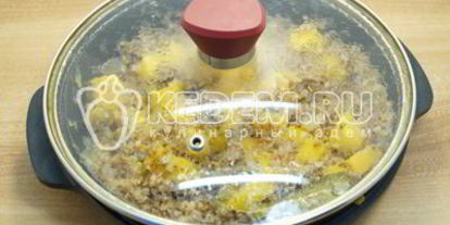 Шаг 5: гречки с тыквой