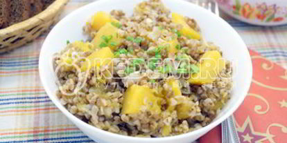 Шаг 6: гречки с тыквой