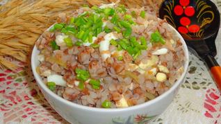 Рецепт Гречки с яйцом