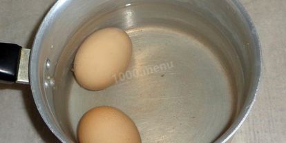 Шаг 3: гречки с яйцом