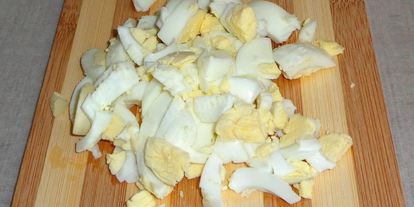 Шаг 6: гречки с яйцом