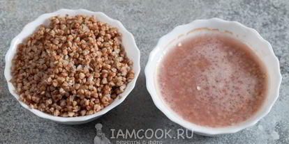 Шаг 8: гречневой каши без варки