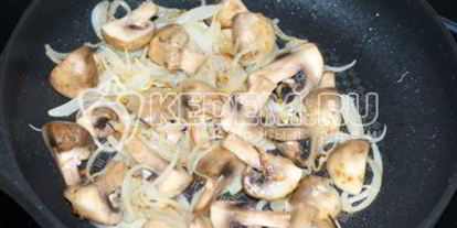 Шаг 3: гречневой каши с грибами и овощами