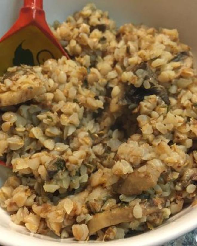 Рецепт гречневой каши с мясом и грибами в духовке