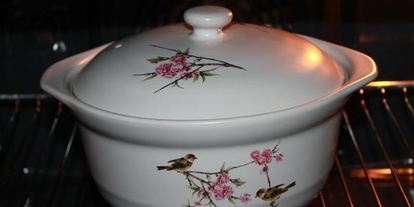 Шаг 12: гречневой каши с мясом и грибами в духовке