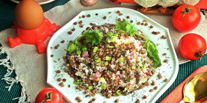 Шаг 10: гречневой каши с несладким творогом