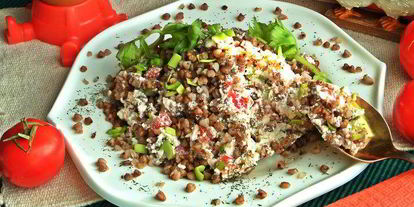 Шаг 12: гречневой каши с несладким творогом