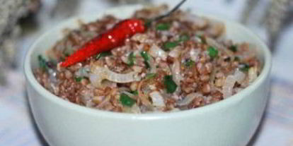 Шаг 5: гречневой каши с овощами