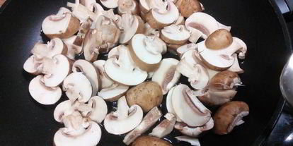 Шаг 1: гречневой каши с шампиньонами в мясном хлебце