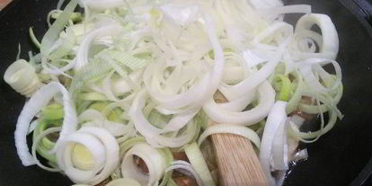 Шаг 2: гречневой каши с шампиньонами в мясном хлебце