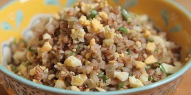 Рецепт Каши гречневой рассыпчатой с яйцами