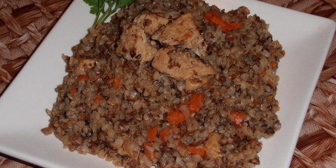 Рецепт каши гречневой с мясом