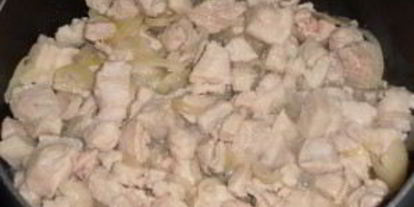 Шаг 4: каши гречневой с мясом