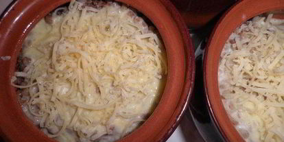 Шаг 2: каши гречневой, запеченной с грибами