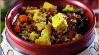 Рецепт Вегетарианской гречки с овощами