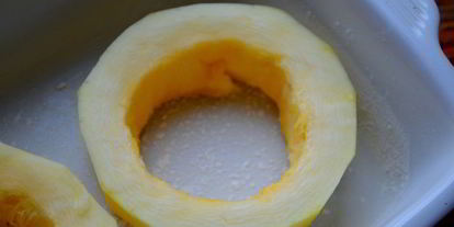 Шаг 2: грибной каши в кабачке