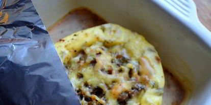 Шаг 7: грибной каши в кабачке