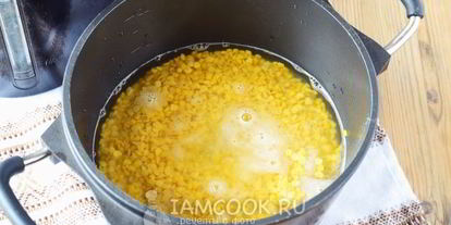 Шаг 10: каши гороховой без замачивания