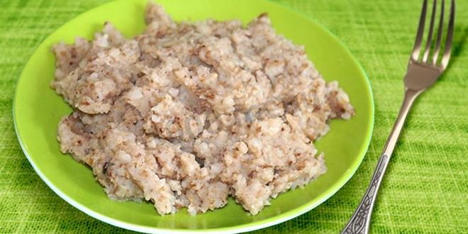 Рецепт каши из дробленой гречки с манкой