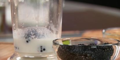 Шаг 1: каши из киноа с ежевично-творожным кремом