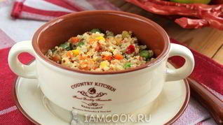 Рецепт Каши из киноа с овощами