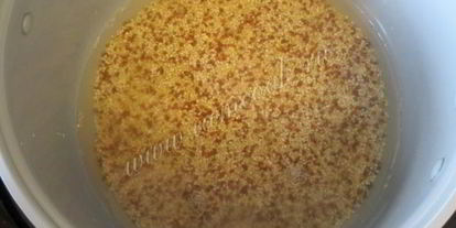 Шаг 4: каши из киноа с овощами