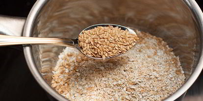 Шаг 1: каши иза овсяных отрубея