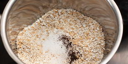 Шаг 2: каши иза овсяных отрубея