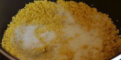 Шаг 1: каши из пшена на молоке