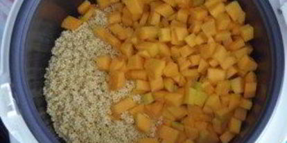 Шаг 2: каши из тыквы с пшеном на молоке