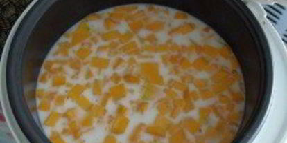 Шаг 3: каши из тыквы с пшеном на молоке