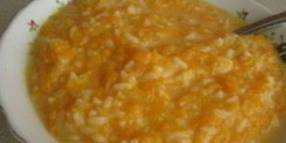 Шаг 5: каши из тыквы с рисом и молоком