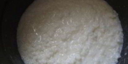 Шаг 2: каши рисовой на молоке в скороварке