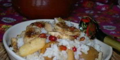 Шаг 5: каши рисовой в духовке