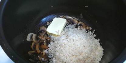 Шаг 6: каши с грибами в мультиварке на воде