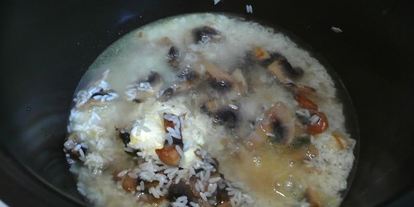 Шаг 7: каши с грибами в мультиварке на воде