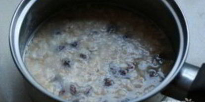 Шаг 1: каши с сухофруктами