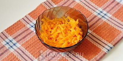 Шаг 7: каши в тыкве, запеченная в духовке