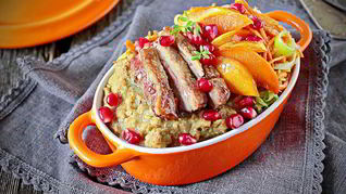 Рецепт Халима — персидской каши с уткой