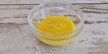 Шаг 6: кукурузной каши дли ребенки