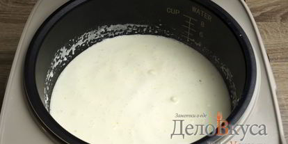 Шаг 2: кукурузной каши на сметане и сливках