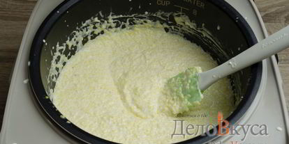 Шаг 4: кукурузной каши на сметане и сливках