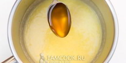 Шаг 3: кукурузной каши на воде