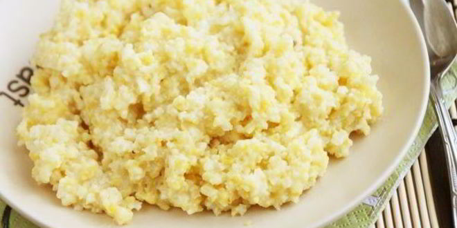 Рецепт кукурузной каши с кунжутом