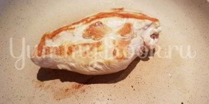 Шаг 1: кукурузной каши с курицей и грибами